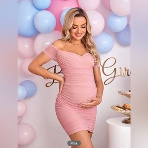 Maternity off shoulder